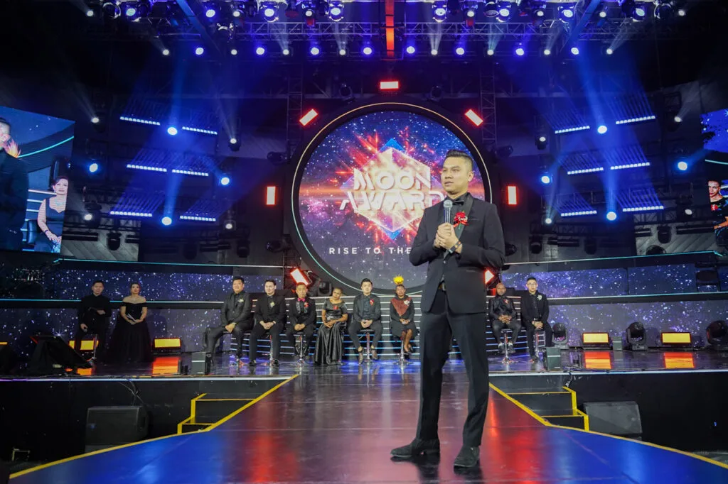 Dokumentasi annual dinner corporate Jakarta — suasana gala dinner White Paper Production